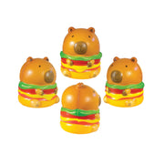 Cheeseburger Capybara Slow Rise Toys - 12 per bag