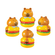 Cheeseburger Capybara Slow Rise Toys - 12 per bag