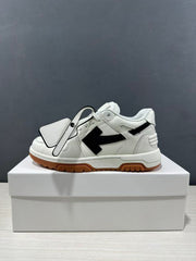 Off-White Out Of Office Sneakers White Black OMIA189C99LEA0110110