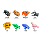 3D Printed Squiggly Jiggly Pets - Blind Bag Assortment