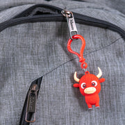 Highland Cow Backpack Buddy Keychains