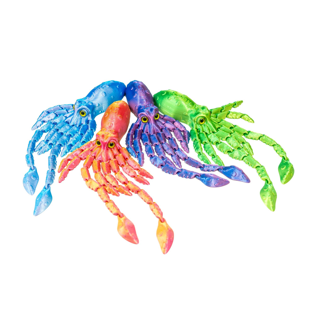 3D Printed Squid Fidget Toy