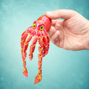 3D Printed Squid Fidget Toy