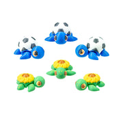 3D Printed Shell Squad Turtle Fidget Toy