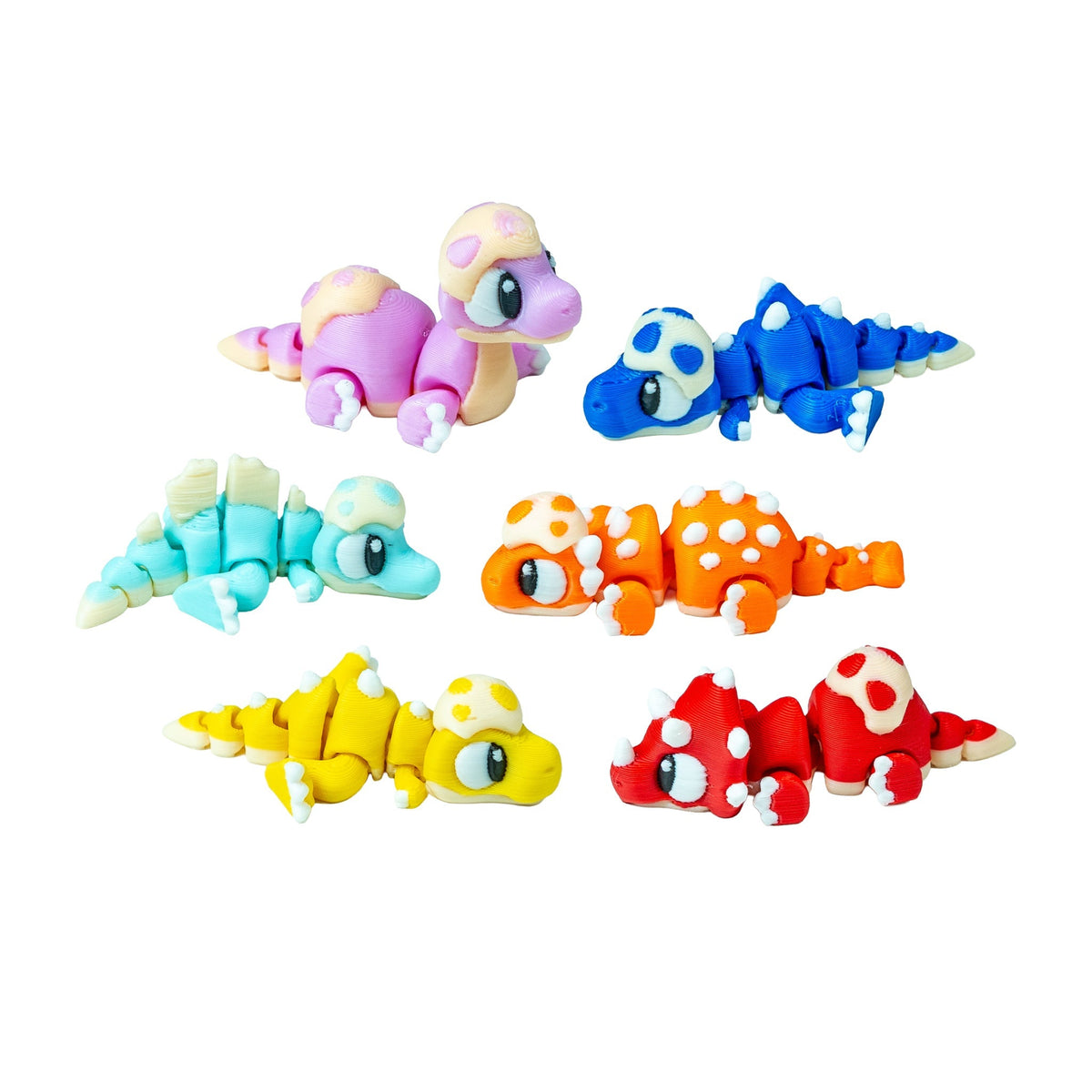 3D Printed Baby Dinos Fidget Toy