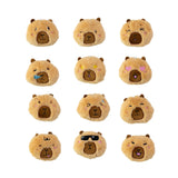 Mini Capybara Head Plush - 12 per bag