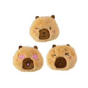 Mini Capybara Head Plush - 12 per bag