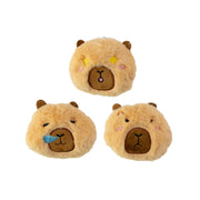 Mini Capybara Head Plush - 12 per bag