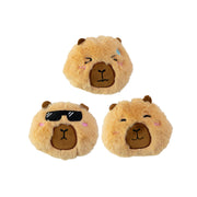 Mini Capybara Head Plush - 12 per bag