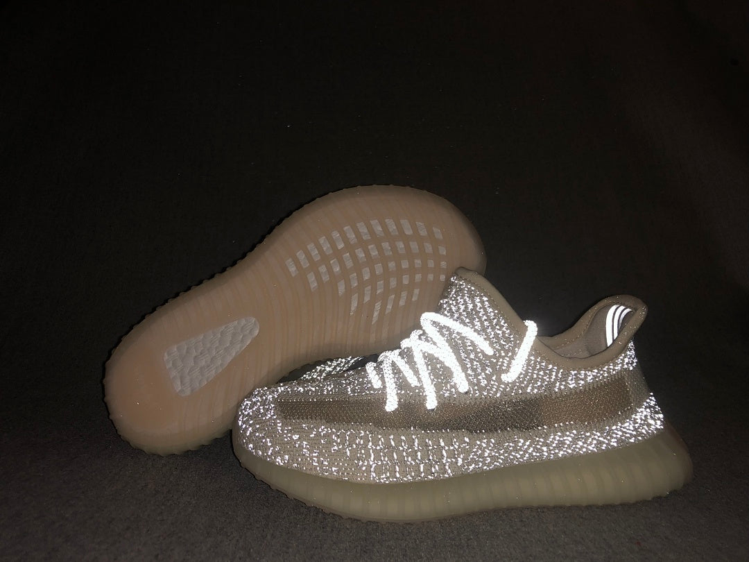 Adidas Yeezy 350 V2 Kids Sneakers, Cream White