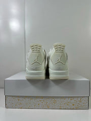 Jordan Air Jordan 4 Metallic Gold Sneakers White AQ9129-170