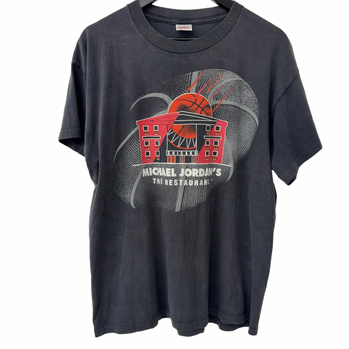 Vintage 90s Nike Michael Jordan Restaurant Tee Black