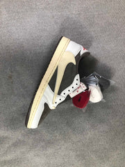 Travis Scott x Air Jordan 1 Low Sneakers White Brown