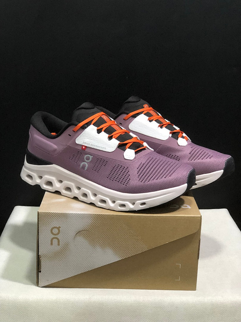 On Cloudstratus 3 Sneakers in Dusty Rose