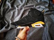 Air Jordan 6 Black and Gold High-Top Sneakers