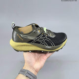 ASICS GEL-TRABUCO 13 Trail Running Shoes, Black and Olive