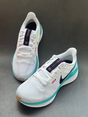 Nike Structure 25 Road Running Shoes White Turquoise DJ7884-103