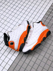 Jordan Air Jordan 13 Starfish White Orange Sneakers 414571-108