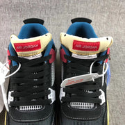 Jordan Air Jordan 4 Union LA Off Noir Black Blue Sneakers