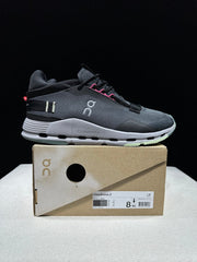 On Cloudnova 2 Sneakers in Gray and Black