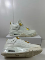 Jordan Air Jordan 4 Metallic Gold Sneakers White AQ9129-170
