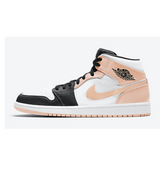 Jordan Air Jordan 1 Mid Pink White Black 554725-133