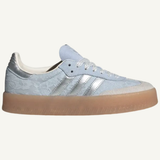 Adidas Originals x Liberty London Women's Silver/Crystal Sky Sambae Sneakers, IH1967