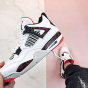Jordan Air Jordan 4 Pale Citron Sneakers White Black Red