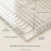 Kelori SlotMaster Precision Quilting Ruler