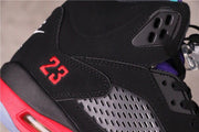 Jordan Air Jordan 5 Top 3 Sneakers Black Red Purple
