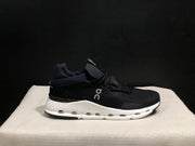 On Cloudnova 1 Black and White Sneakers