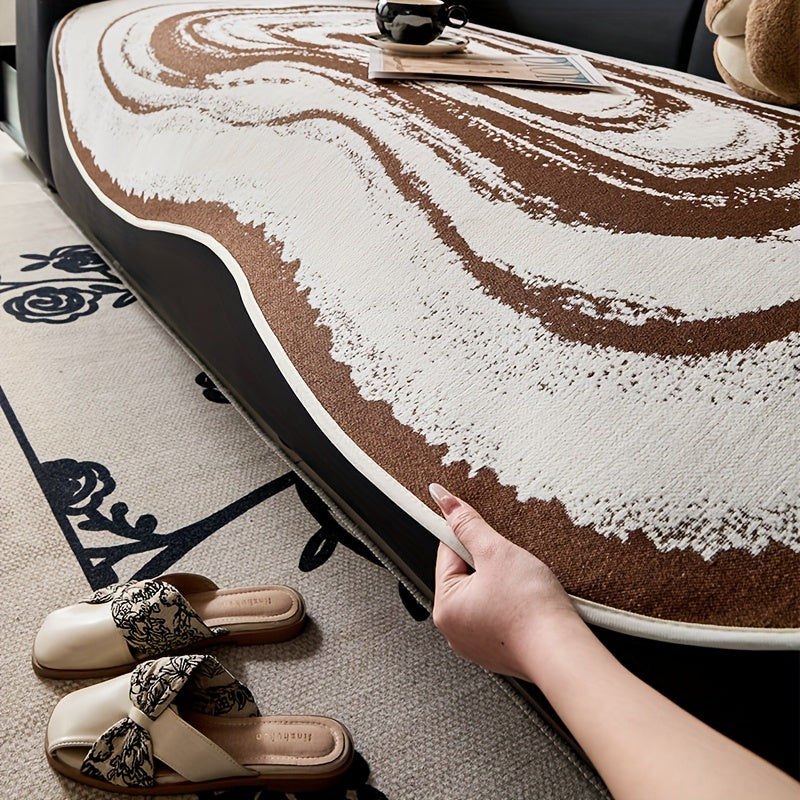 Luxury Spiral Sofa Cushion | Versatile, Easy-to-Clean Polyester Cover, Suitable for Various Sofa Types, Protects from Pet Scratches and Drawings