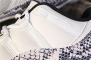 Jordan Air Jordan 11 Retro Low White Black Snakeskin Sneakers