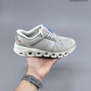 On Cloud X 5 Low-Top Sneakers in White and Mint