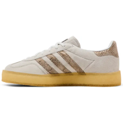 Adidas Originals Men's Cream Gazelle Indoor 'Kithmas' Sneakers, JS1754 (No Box)
