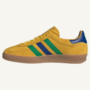 Adidas Originals Men's Yellow/Blue/Green Gazelle Indoor Shoes, IH9665