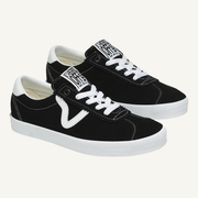 Vans Men's Black Sport Low Sneakers, VN000CQRBZW