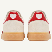 Adidas Originals Women's Cream/Red Handball Spezial Sneakers, KH9044