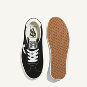 Vans Men's Black Sport Low Sneakers, VN000CQRBZW