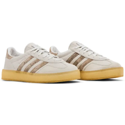 Adidas Originals Men's Cream Gazelle Indoor 'Kithmas' Sneakers, JS1754 (No Box)