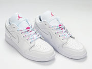 Jordan Air Jordan 1 Low White Pink Sneakers 554723-102