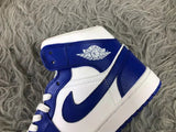 Jordan Air Mid A-J-1 Kentucky White Blue B62-104 Sneakers