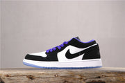 Jordan Air Jordan 1 Low White Black Dark Concord Sneakers