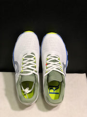 On Cloudmonster 2 Distance White and Blue Running Shoes