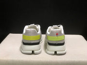 On Cloudnova Form 2 Sneakers, Grey and Fluorescent Green
