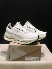 On Cloudsurfer Max White Running Sneakers
