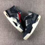 Jordan Air Jordan 4 SE Sashiko Sneakers Navy Black Red
