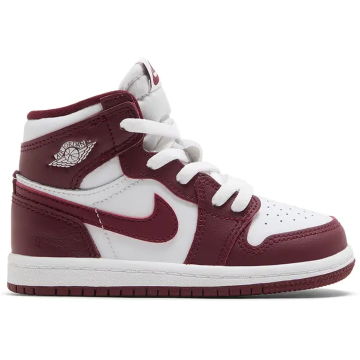 Jordan Toddler Red 1 Retro high OG Sneakers, FD1413 160