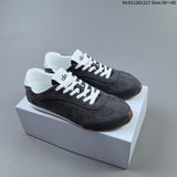 Alo Yoga Sunset Low-Top Suede Sneakers in Charcoal
