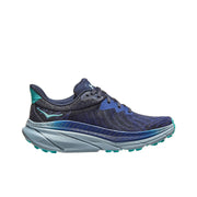 HOKA Challenger 7 Trail Running Shoes, Navy and Teal